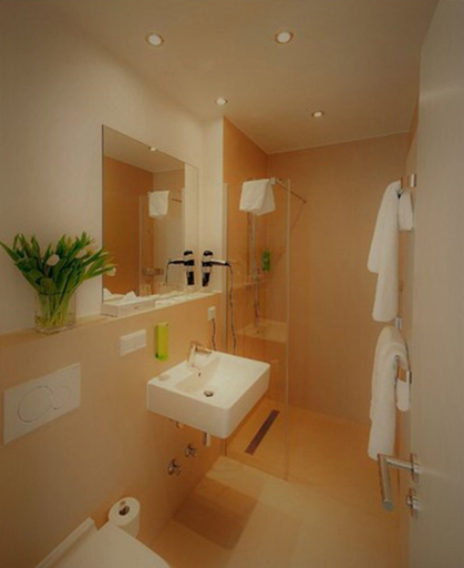 Bathroom 5, sevenDays Hotel BoardingHouse, Karlsruhe