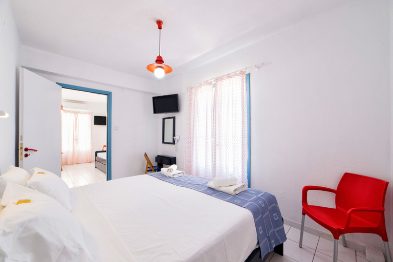 Bedroom 4, Fivos Apartments, South Aegean