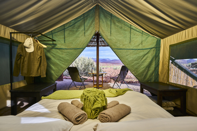Bedroom, Etendeka Mountain Camp, Sesfontein