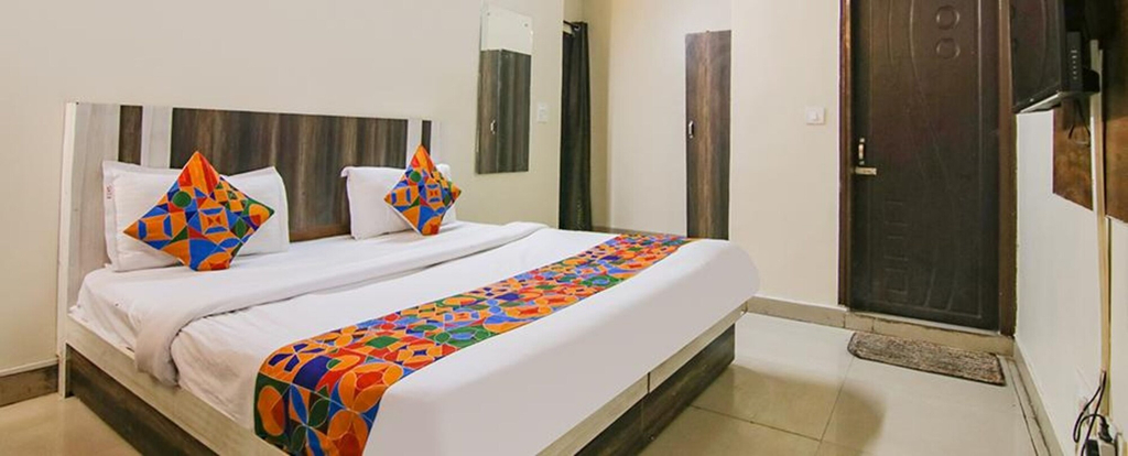 Bedroom 1, Fabexpress Hc King, Sahibzada Ajit Singh Nagar