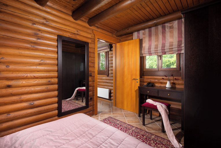 Bedroom 2, Natura Chalets, Central Greece