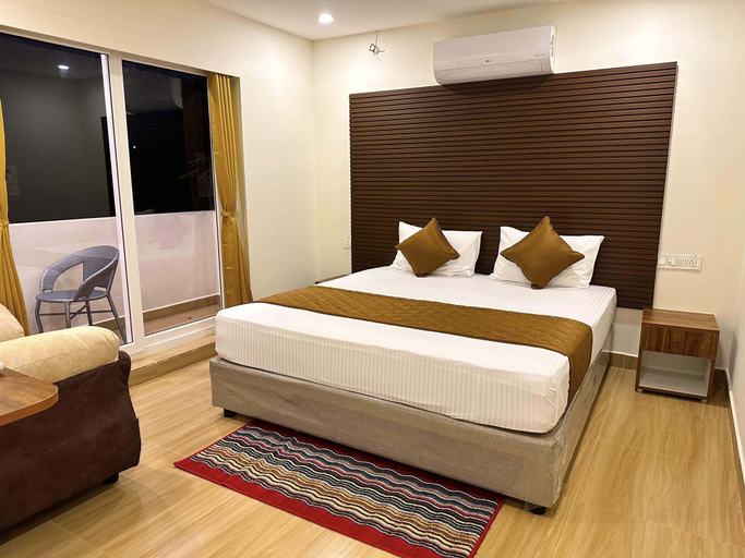 Bedroom 4, Hotel Ramakrishna, Kancheepuram