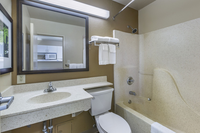 Bathroom 4, Extended Stay America Suites El Paso Airport, El Paso