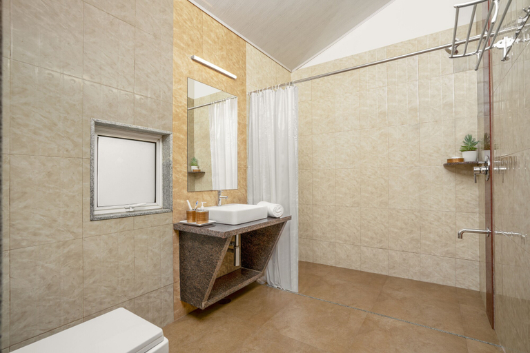 Bathroom 3, Whistling Woodzs Resort, Uttara Kannada