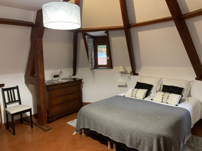 Bedroom 3, Le Prieure des Fontaines, Eure