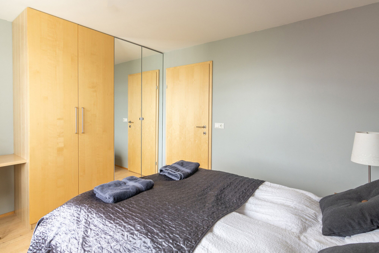 Bedroom 3, Acco Town Square Apartments, Akureyri