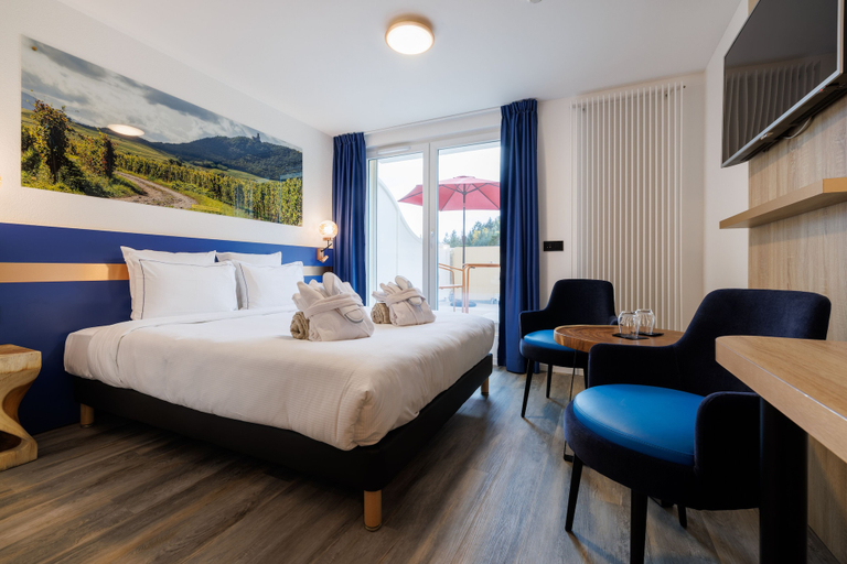 Bedroom 3, Hotel SPA Husseren Collections - Proche Colmar - Eguisheim, Haut-Rhin