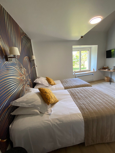 Bedroom 3, Manoir De Rigourdaine, Côtes-d'Armor