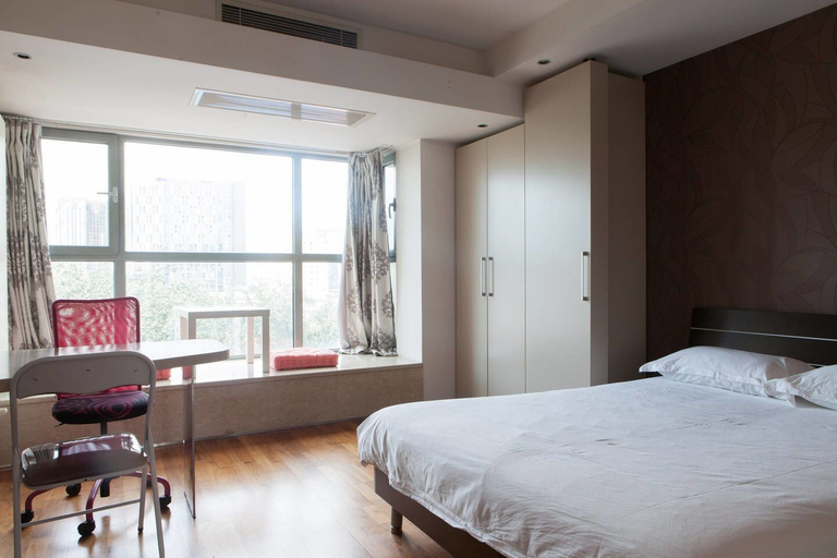 Bedroom 2, Yasmine Seasons Park Apartment Hotel, Beijing