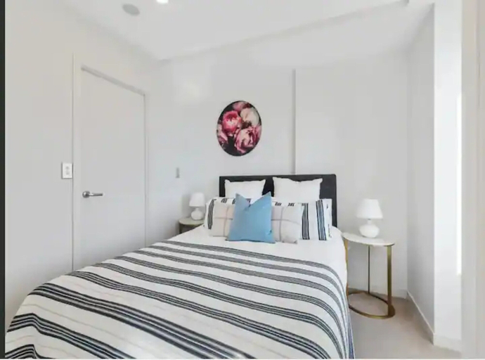 Bedroom 3, Sky Tower Views | 2 Bed 2 Bath CBD | Zodiak Stays, Waitakere