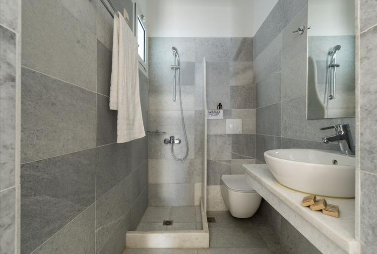 Bathroom 4, Galinos Hotel - Adults Only, South Aegean