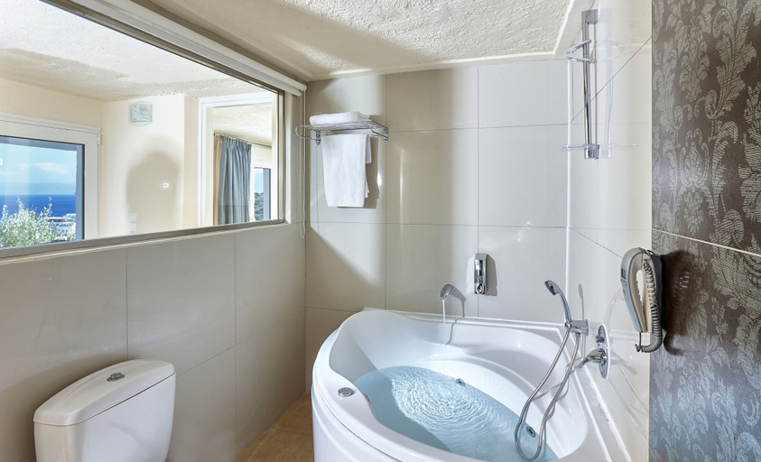 Bathroom 4, Elounda Eleon Villas, Crete