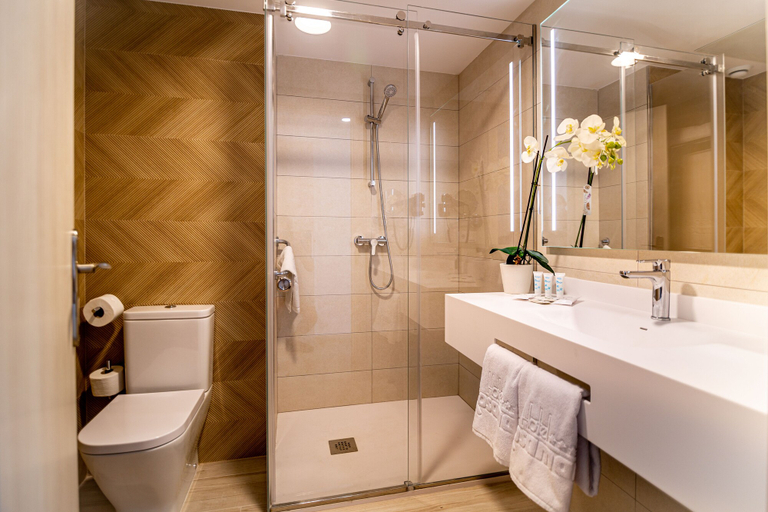 Bathroom 5, Hotel Rosamar Benidorm, Alicante