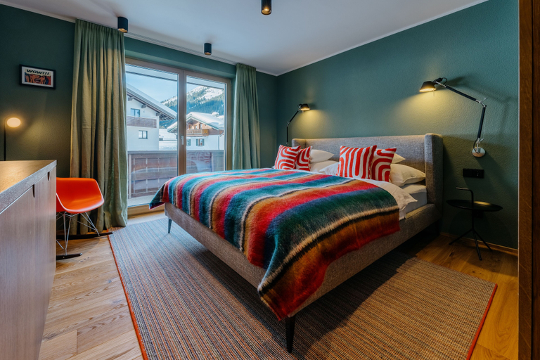 Bedroom 2, Appart Hotel Knappaboda, Bludenz