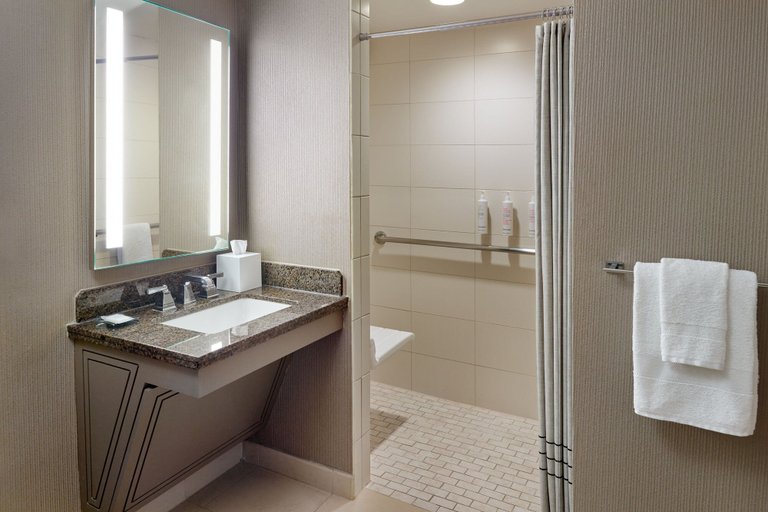 Bathroom 5, Atlanta Airport Marriott, Fulton