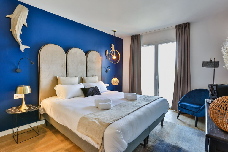 Bedroom 3, Hôtel Spa Face à la Mer, Calvados