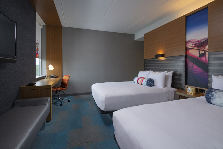 Bedroom 3, Aloft by Marriott Rogers-Bentonville, Benton