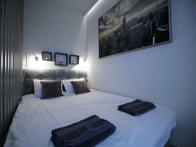 Bedroom 3, 4UApart - Apartment studio Platan New York, Świnoujście