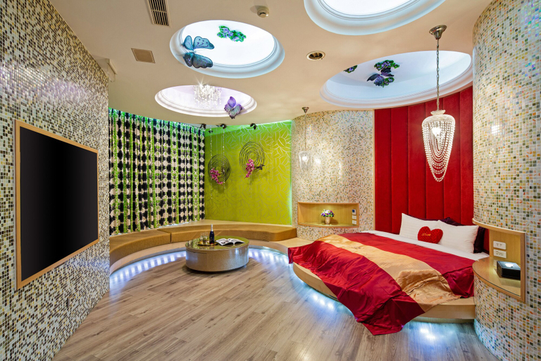 Bedroom 2, Affair Motel, Taichung