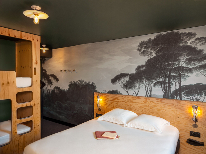 Bedroom 4, Eklo Hotels Montpellier City center Saint-Roch train station, Hérault