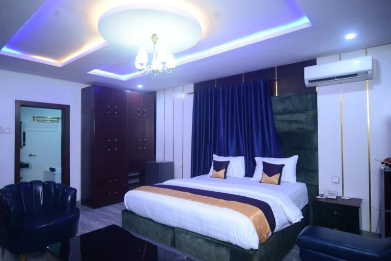 Bedroom 1, Nobi's Apartments, Ikeja