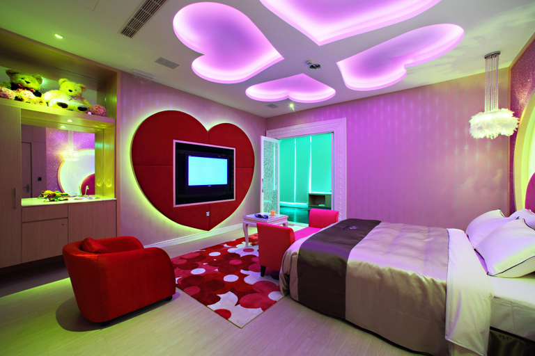 Bedroom 2, Affair Motel, Taichung