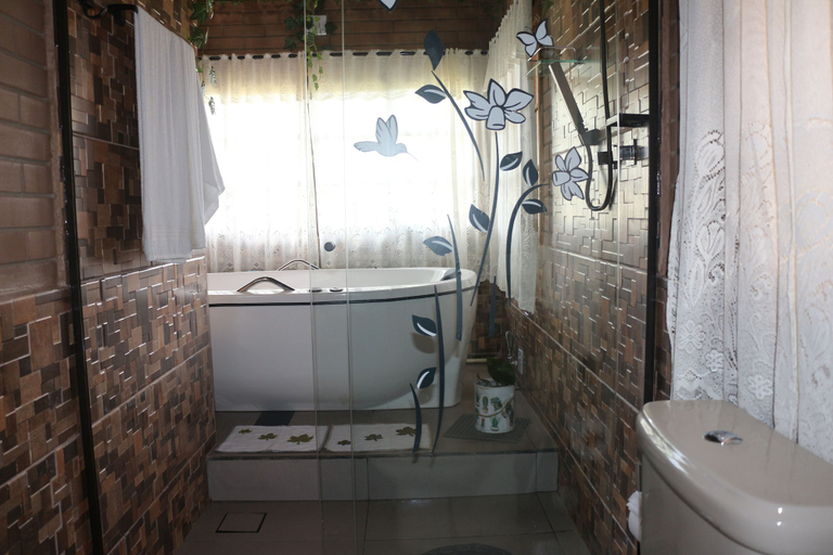 Bathroom 4, Pousada Grom's Village, Campo Limpo Paulista