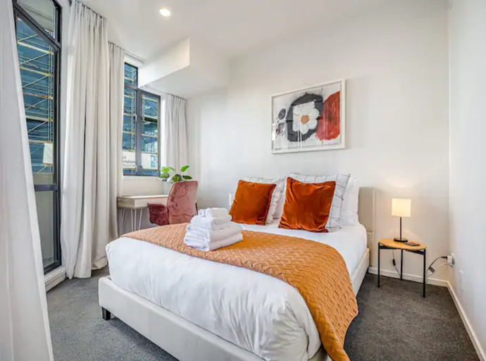 Bedroom 3, Spacious Character Apartment, Waitakere