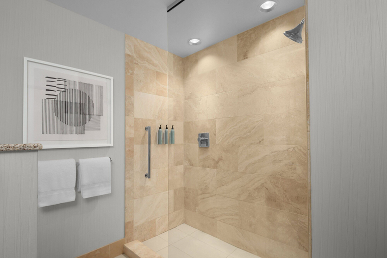 Bathroom 4, Courtyard by Marriott Cleveland University Circle, Cuyahoga