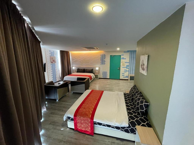 Bedroom 2, N&L Hotel, Kuala Terengganu