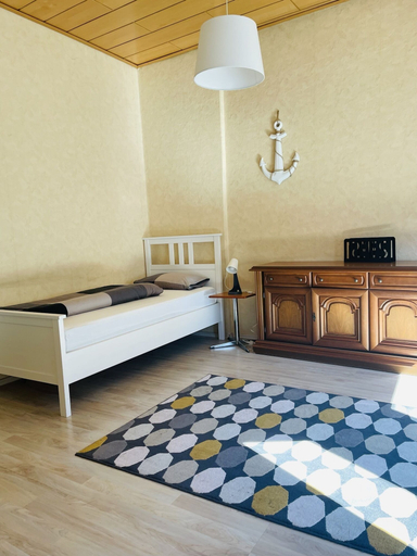 Bedroom 2, City Müllers Apartment, Bremerhaven