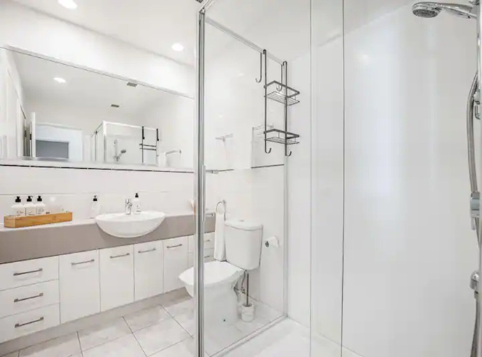 Bathroom, Spacious Character Apartment, Waitakere