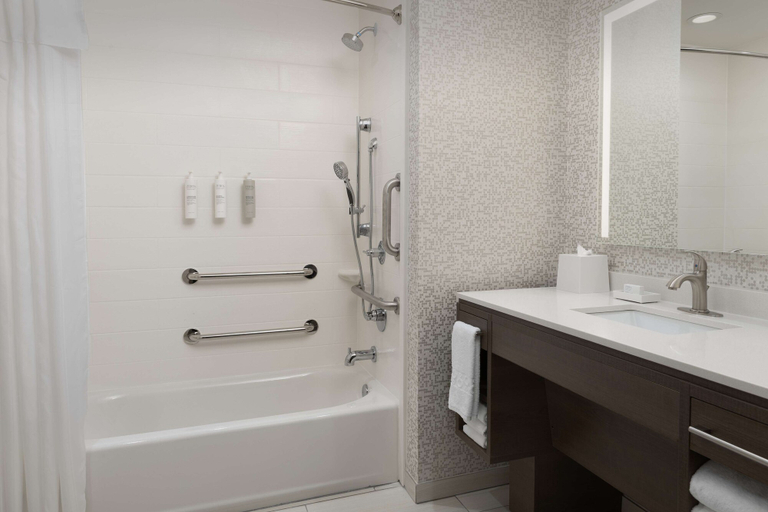 Bathroom 4, Home2 Suites by Hilton Flower Mound Dallas, Denton