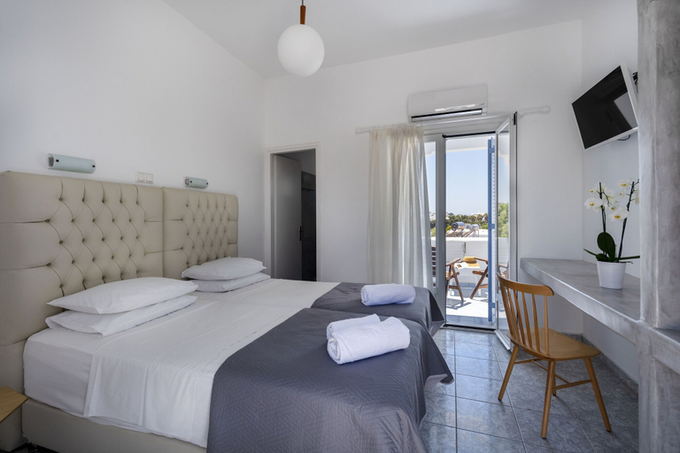 Bedroom 3, Galinos Hotel - Adults Only, South Aegean