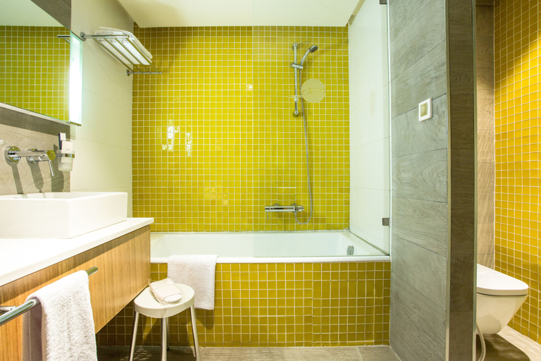 Bathroom 4, Hôtel Belvédère Fourati, Bab Bhar