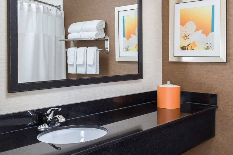 Bathroom 3, Fairfield Inn by Marriott Muncie, Delaware