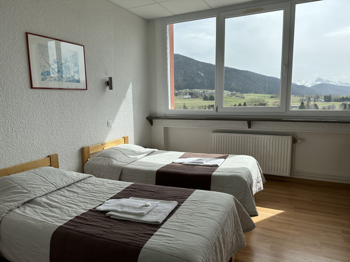 Bedroom, L'ESCANDILLE Village Vacances, Isère