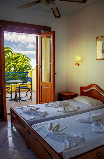 Bedroom 2, Votsalakia Hotel, North Aegean