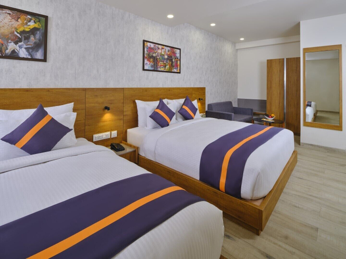 Bedroom 2, D Square Statue of Unity Kevadia, a member of Radisson Individuals, Narmada