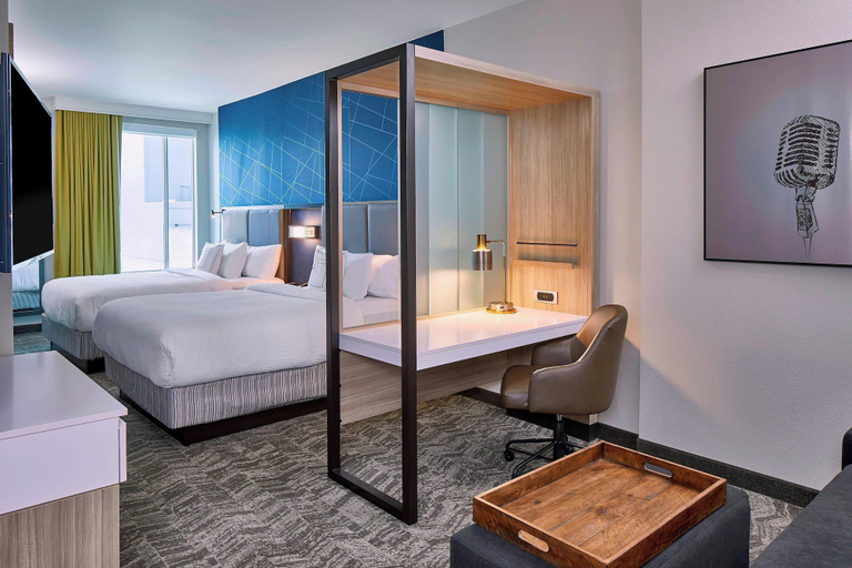 Bedroom 4, SpringHill Suites by Marriott Nashville Downtown/Convention Center, Davidson