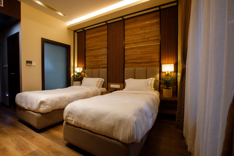 Bedroom 3, Sangam City Hotel, Bagmati
