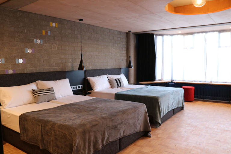 Bedroom 3, Quentin Zoo hotel, Amsterdam