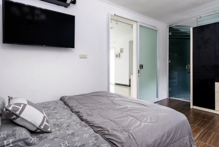 Bedroom 3, TJ White Villa 670m2 with Private Pool and Outstanding View by GLOBALSTAY, Badung