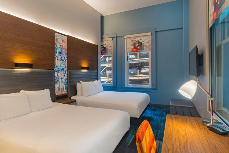 Bedroom 3, Aloft by Marriott Houston Downtown, Houston