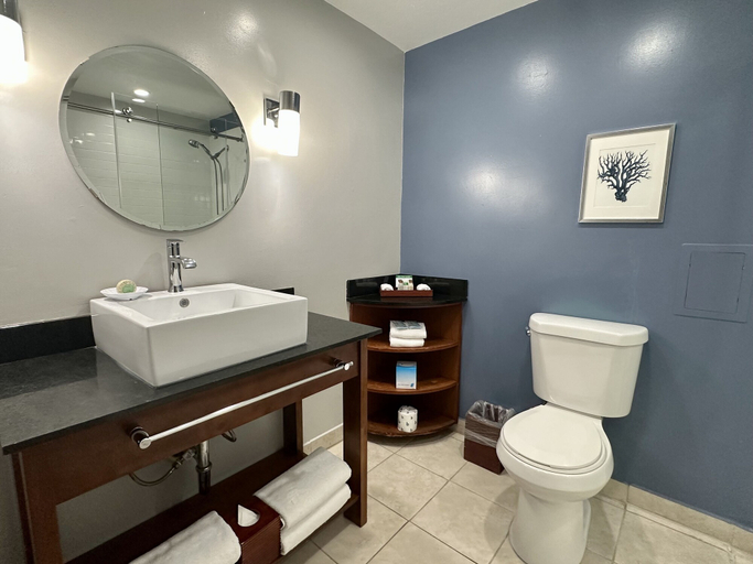 Bathroom 4, The Pacific Inn, Orange