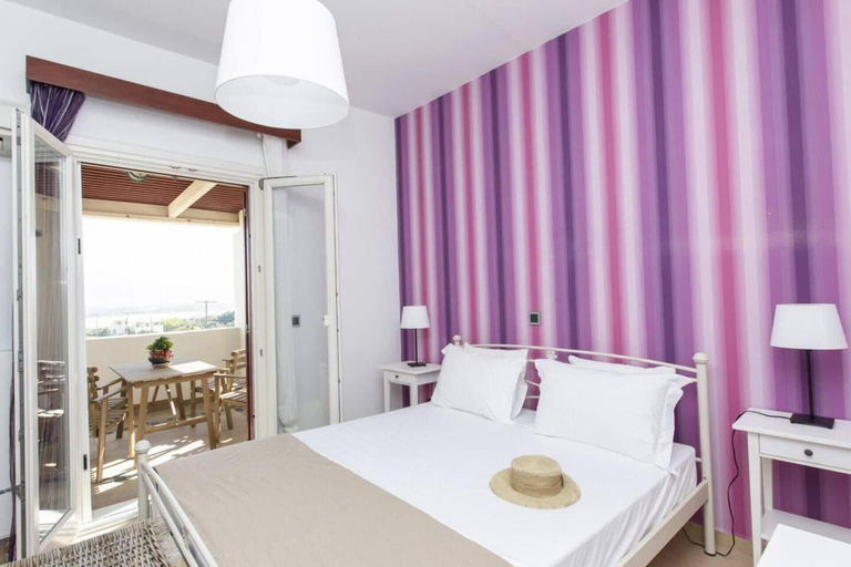 Room 4, Beautiful 4-bed House With Private Pool in Naxos, South Aegean