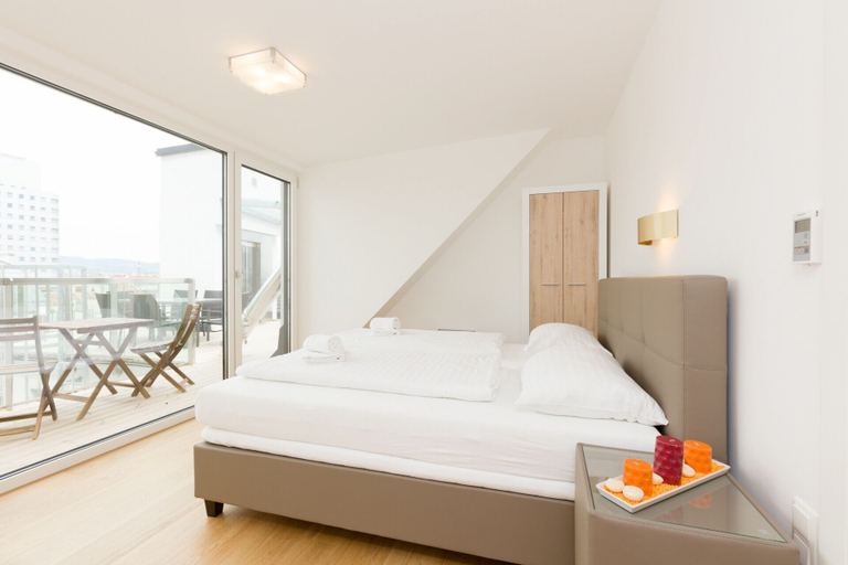 Bedroom 3, City Center Tabor Luxury Apartments, Wien