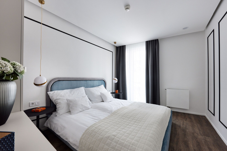 Bedroom 5, The Amberlyn Suite Hotel, Budapesti