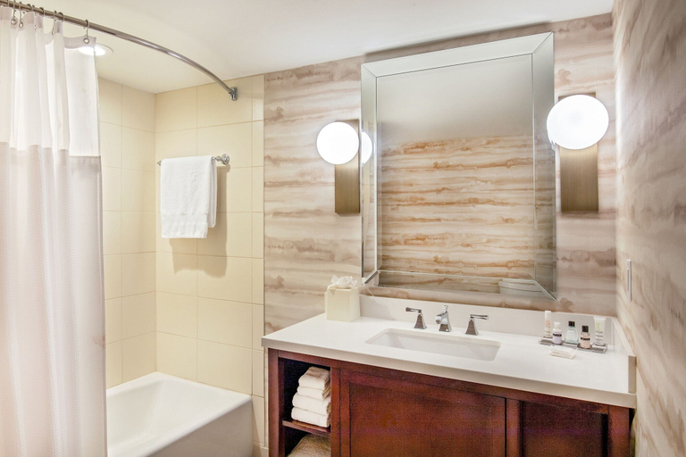 Bathroom 4, Peoria Marriott Pere Marquette, Peoria