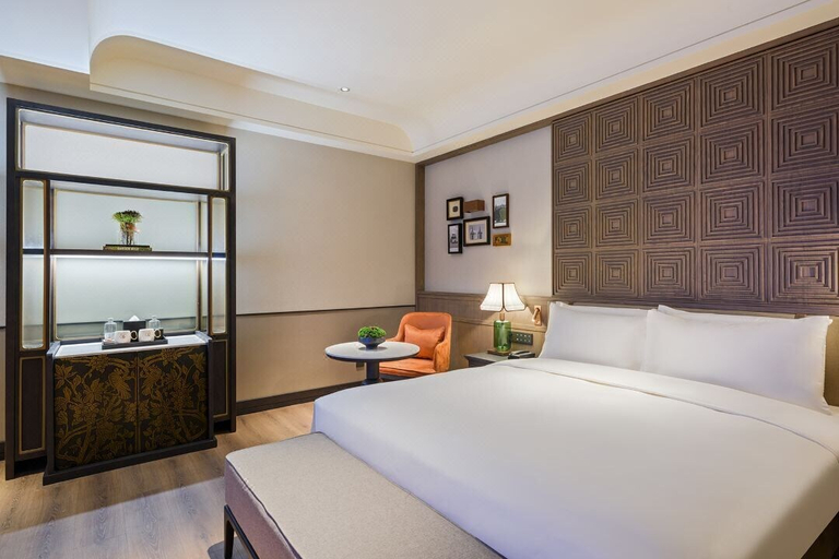 Bedroom 2, Wuhan Hankou Jiangtan Manxin Mansion, Wuhan